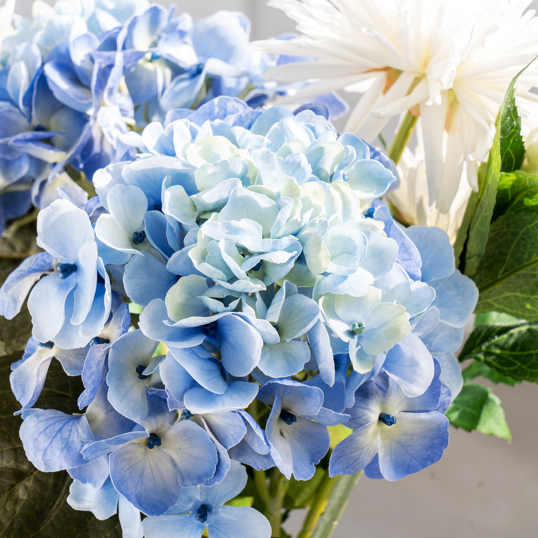 Kunstig hortensia - real touch